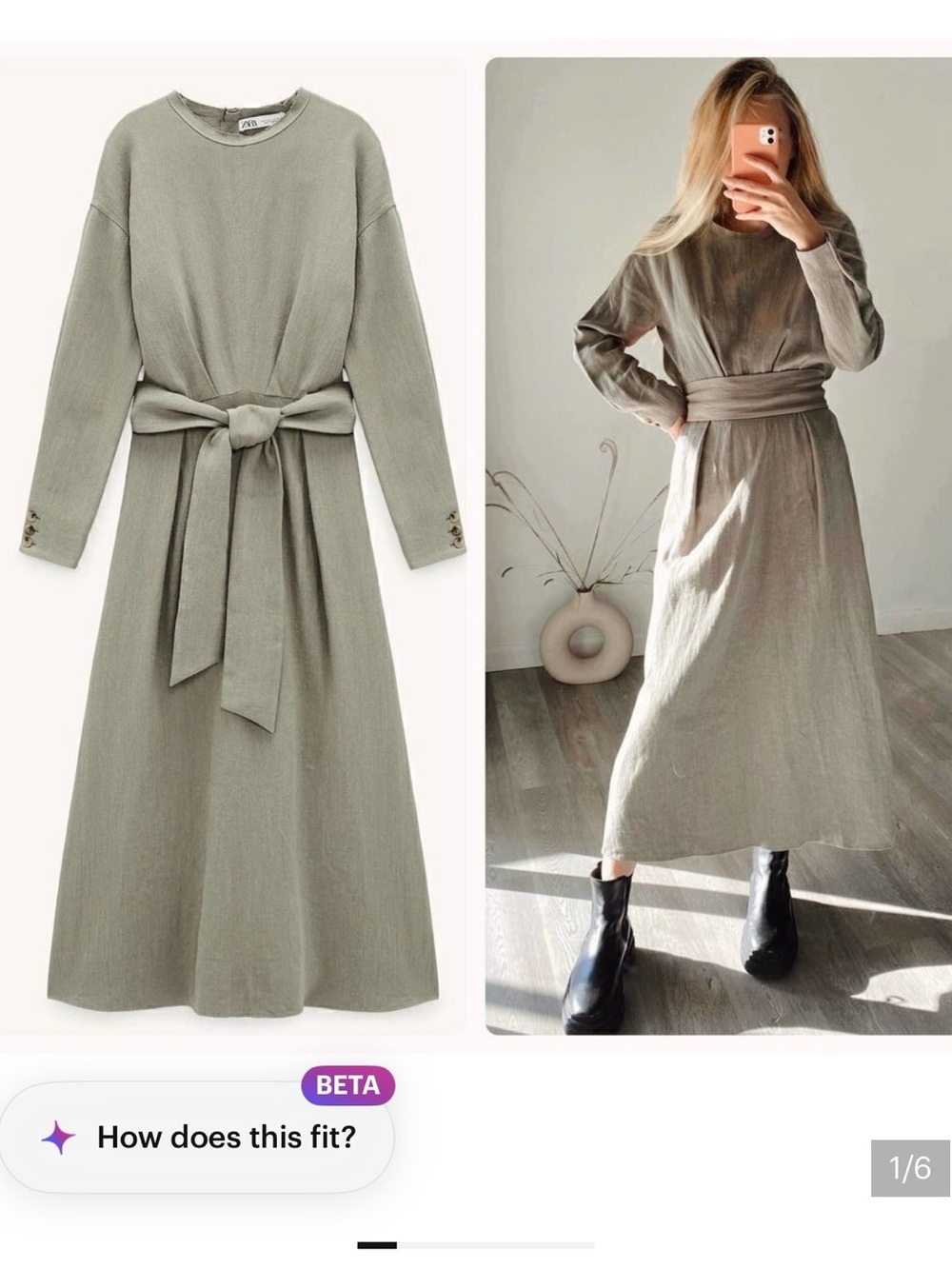 Zara Olive Maxi Skirt - High-Waist Elegant Silhouette